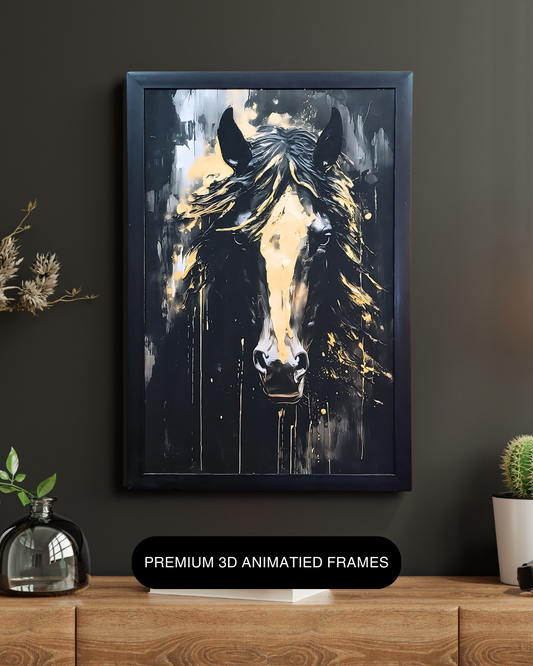 3D printed wall frame - Horse 🐎